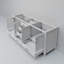 Meuble-lavabo double l 72 po x P 22 po Jacques-1112314381