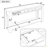Console Table/Sofa Table With Storage Drawers And Bottom Shelf For Entryway Hallway-562199503