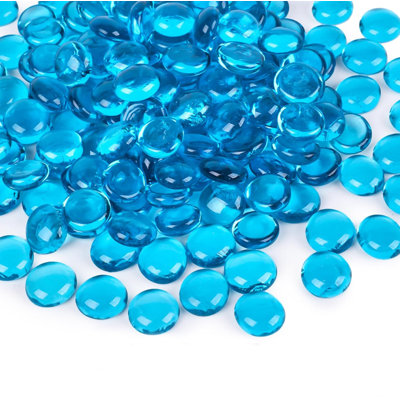 High Reflective Tempered Fire Glass Beads – 4X Heat Output for Fire Pits, Indoor & Outdoor Fireplaces