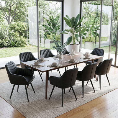 Modern Faux Leather Dining Chair