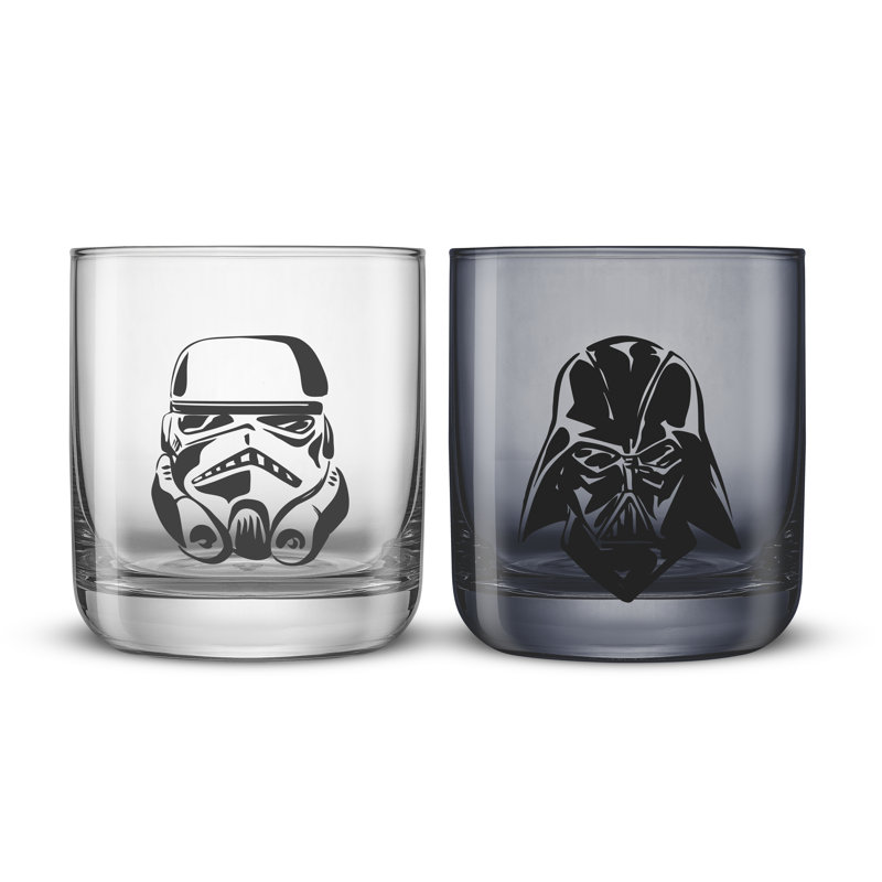 Ensemble de 2 verres à boisson Star Wars Dark Side