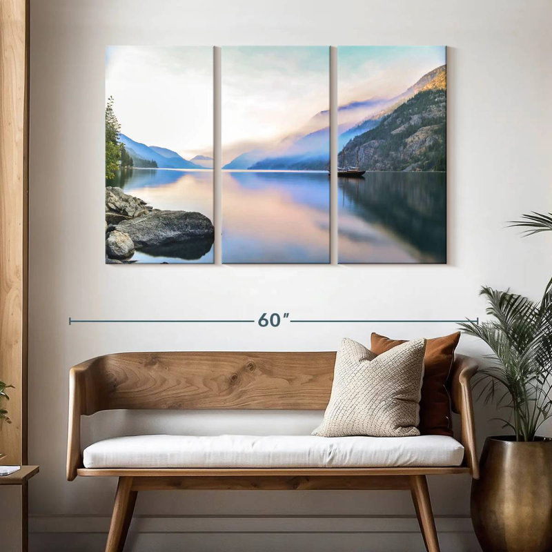 Alvord Stehekin au lac Chelan, H 32 po x l 50 po