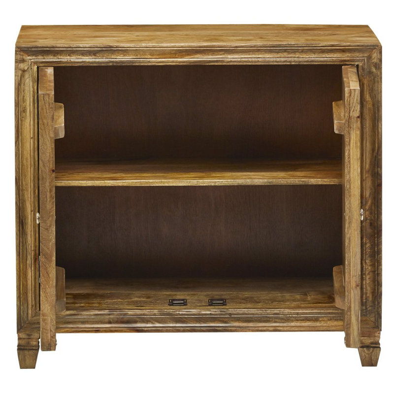 Solid Wood Accent Cabinet