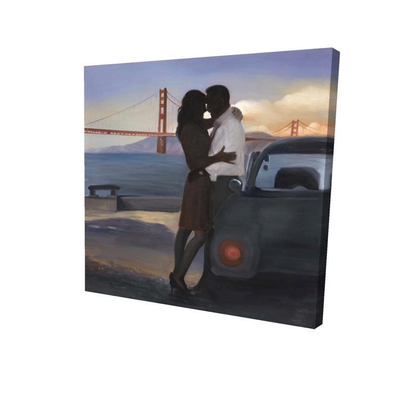 Couple d'amoureux à San Francisco | Décoration de chambre à coucher