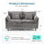  Causeuse modulaire en chenille Arale-128800991