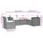 Vidaxl Garden Sofa Set