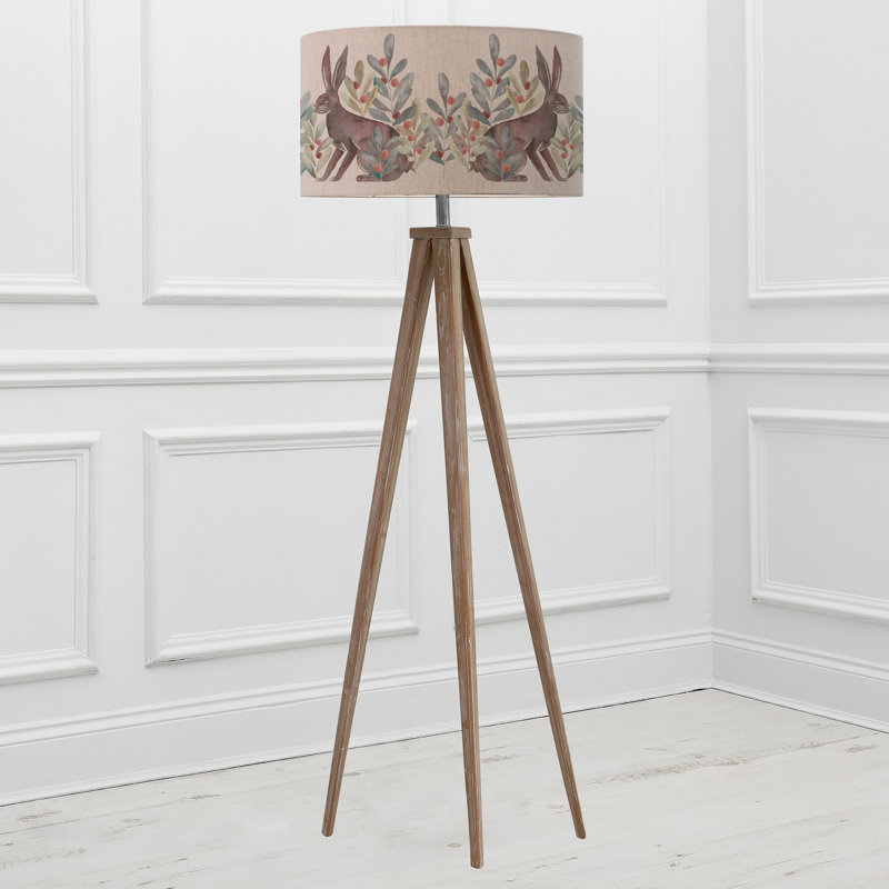 Kensuri 158cm Brown Tripod Floor Lamp
