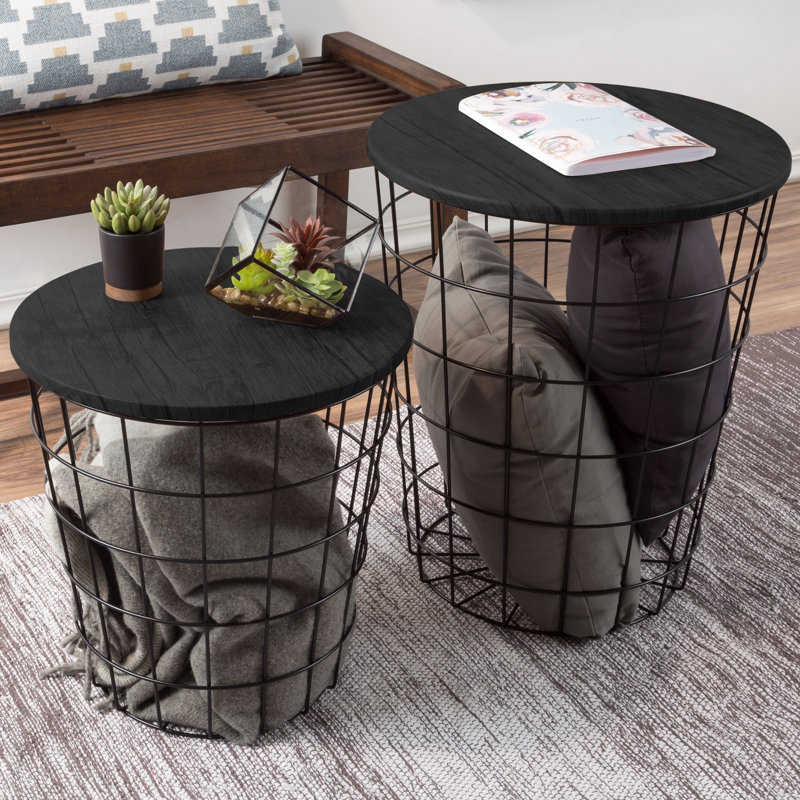 Frame Nesting Tables, Black
