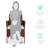  3-Piece Outdoor Wicker Conversation Patio Bistro Set, W/ 2 Chairs, Table-22106504-22106501