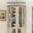 Wood/Glass Corner Curio Cabinet 68.5” H-1390979459
