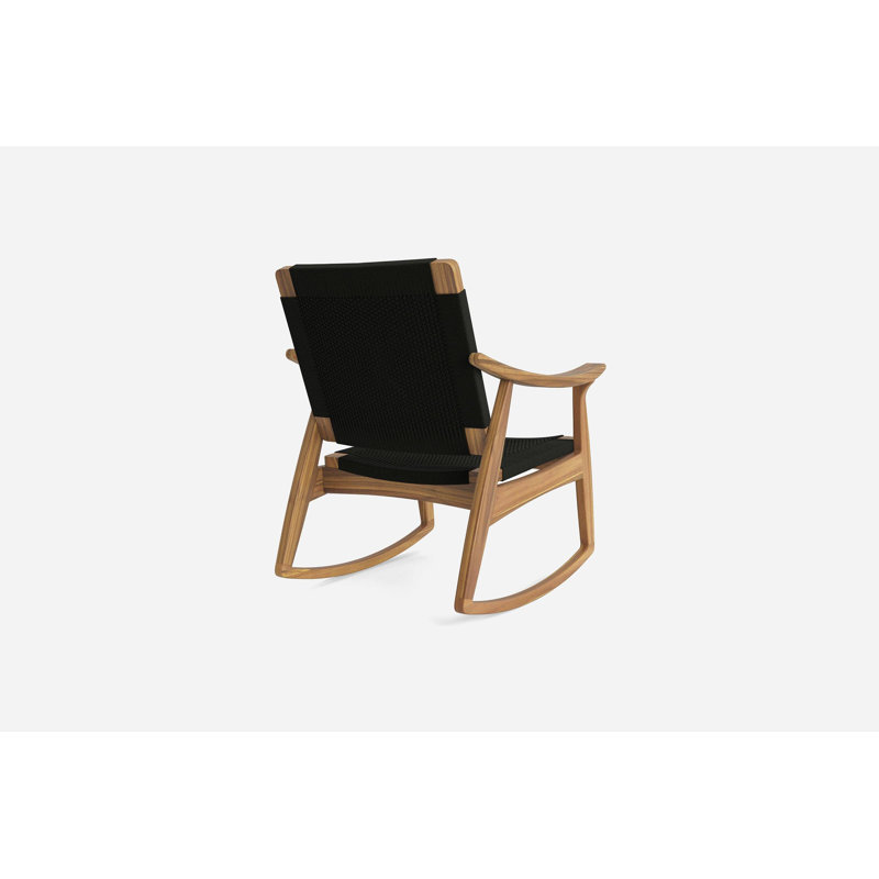 Izapa Rocking Chair, Colonial Pattern, Natural