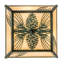 Wyncote Glass Semi Flush Mount