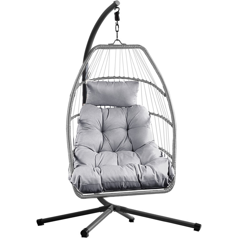 Brooktrails 150 Person Porch Swing, Grey
