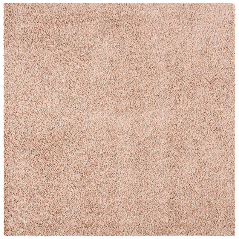 Schwanke Shag Performance Solid Color Rug, Square 6'7"