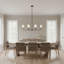 Foxdale 6 - Light Chandelier-1331217335