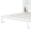 Grand lit escamotable mural avec tablettes