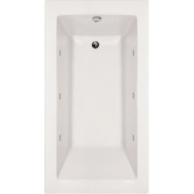 Sydney 66'' x 32'' Whirlpool Acrylic Bathtub