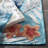 Abreha Floral Aqua/Ivory/Beach Indoor / Outdoor Area Rug-1069393643