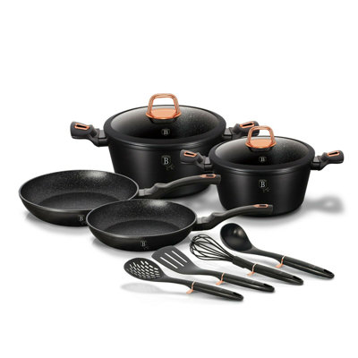 Berlinger Haus 10 Piece Aluminum Non Stick Cookware Set