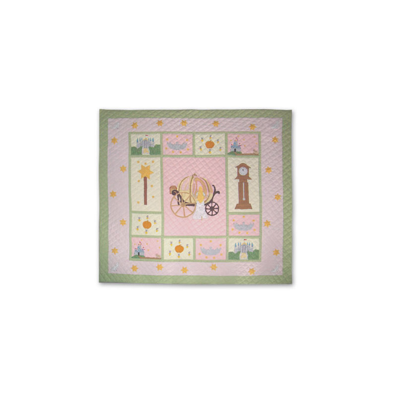 Fairy Tale Princess Reversible Quilt, Twin
