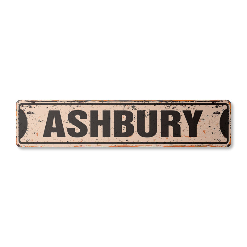 Plaque de rue Ashbury