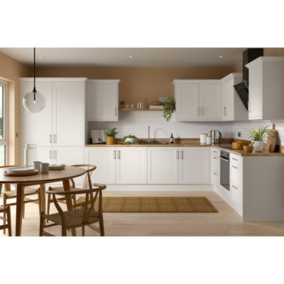 KitchenKit Flatpack Shaker Ultra Matt Tall Unit Larder
