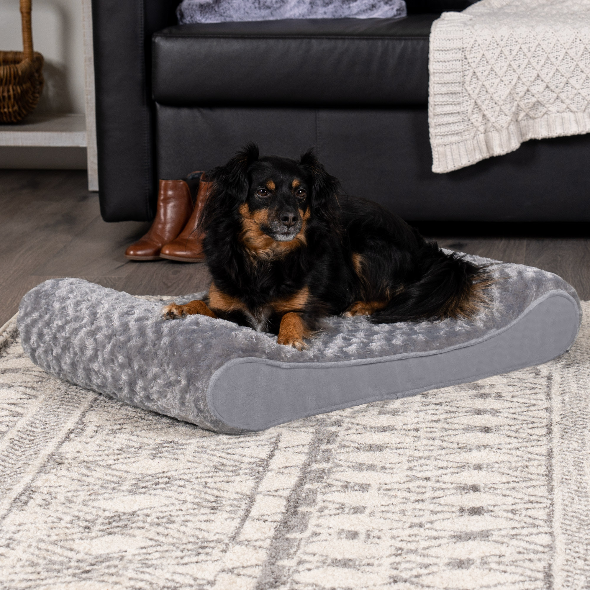Archie & Oscar™ Karlin Ultra Plush Luxe Lounger Contour Dog Pillow &  Reviews