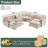 U Shaped Corner Modular Sectional Reversible Sofa Couch With Ottoman-1690697182