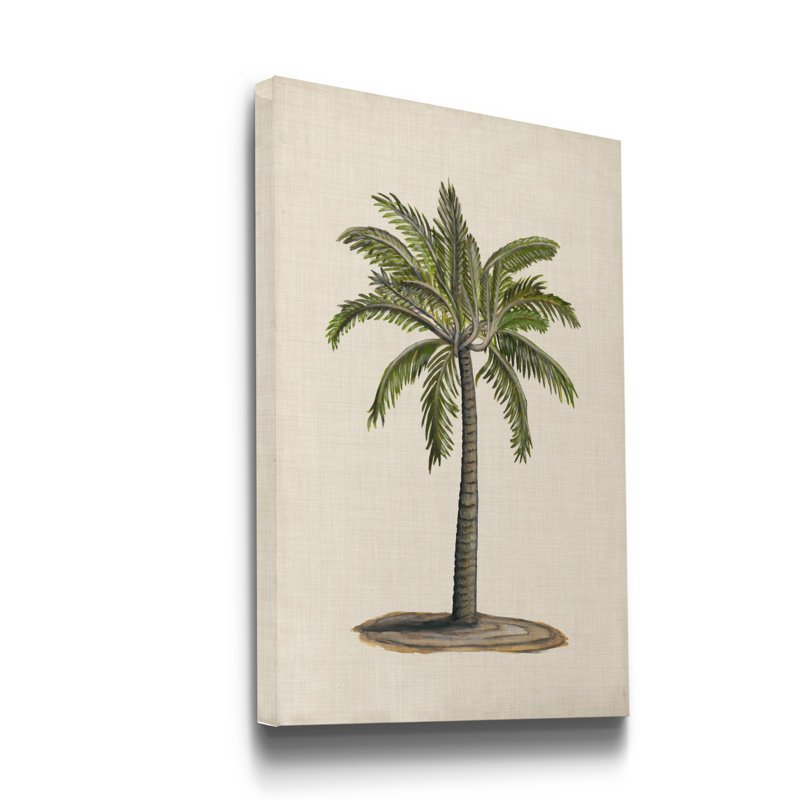Palmiers britanniques i-impression sur toile, H 48 po x l 32 po x P 1 po