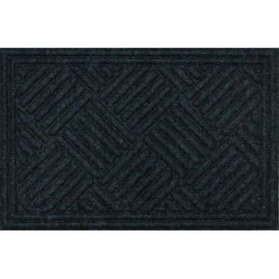 Smartt Non-Slip Geometric Indoor / Outdoor Doormat