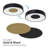 Hazel - LED Flush Mount - 18" - Black-1343225331