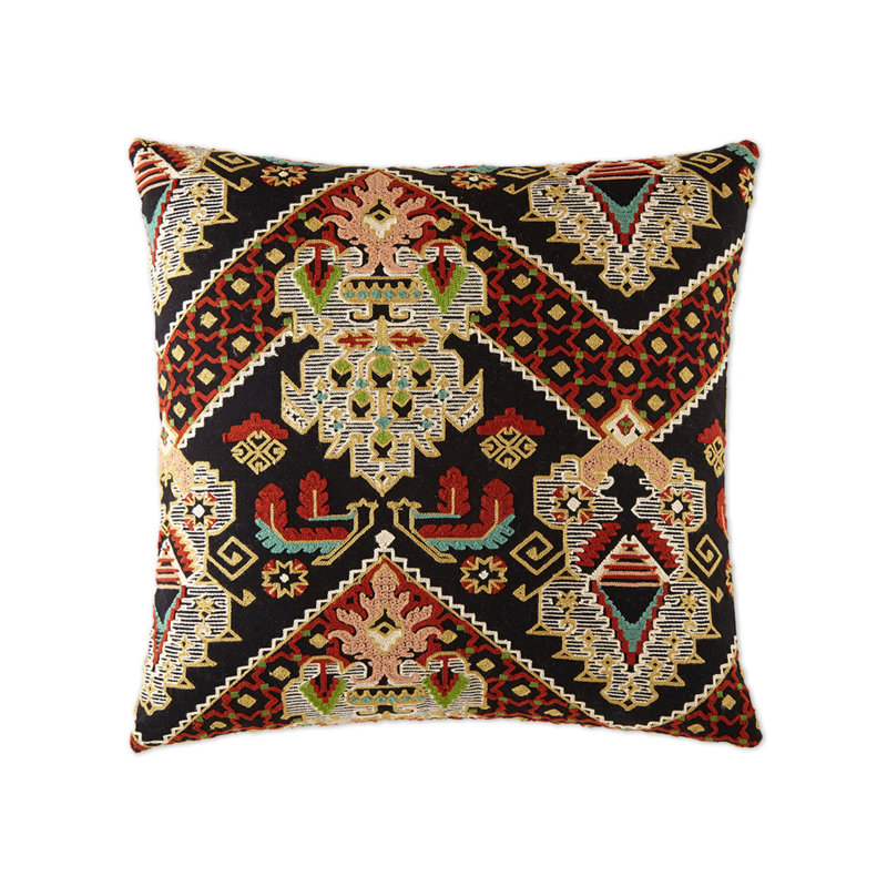 Casbah Damask Pillow Cover & Insert, Square 26"