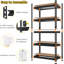 76.2cm W Metal Shelving Unit