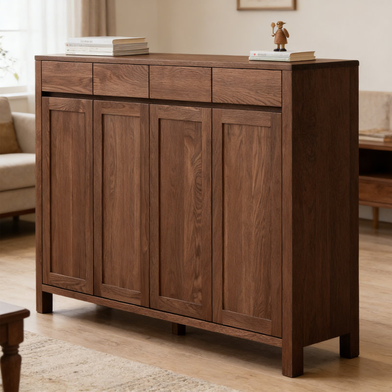 Eakes, Dark Brown Wood