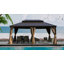 Pavillon de jardin en acier galvanisé Calaro-86513195