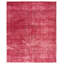 Tapis rouge foncé 6 pi 9 po x 8 pi 2 po Color Transition
