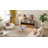 Round Coffee Table With 2 Tiers, Mirrored Coffee Table For Living Room-464057725