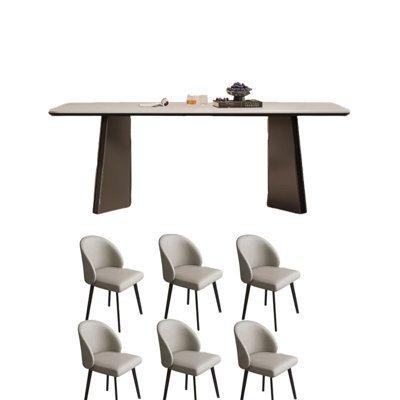 Table de salle à manger Modern Light Luxury