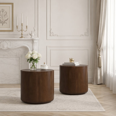 Table d'appoint ronde d'extérieur d'intérieur