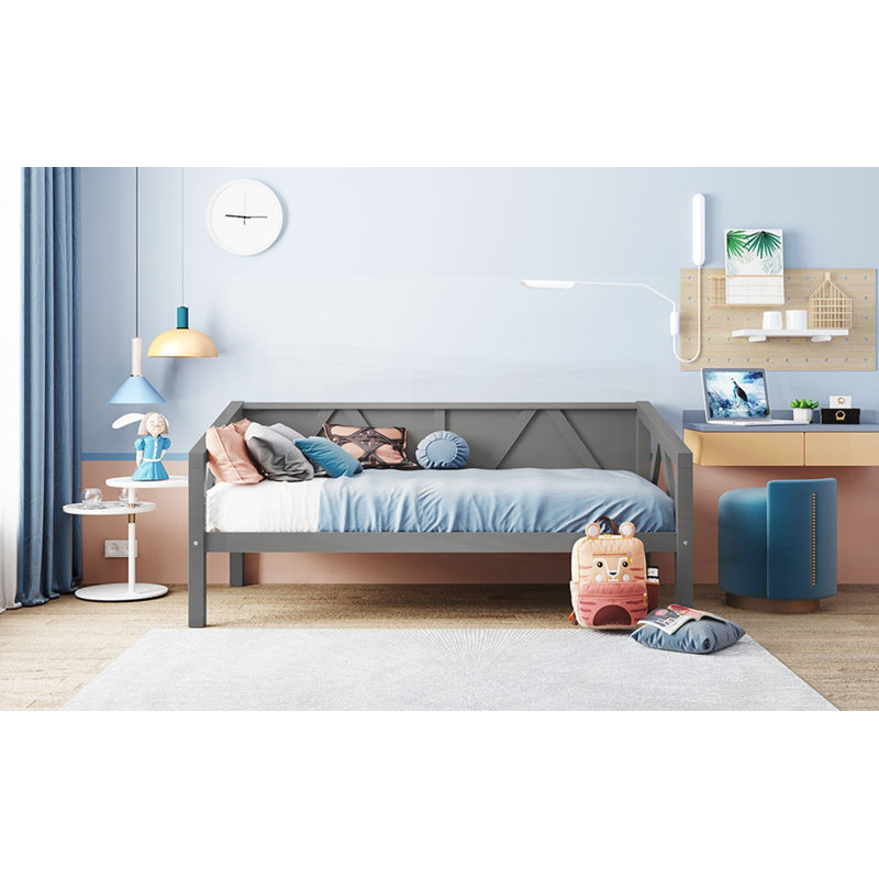 Elegant and Sturdy Daybed with Multi-Functional Design and Additional Storage Space, Perfect for Modern Living