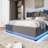 Full Size Upholstered Bed-507336995