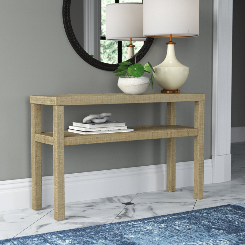 Sensie 47'' Console Table, Light Brown