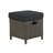 Asti All-Weather Wicker 3-Piece Outdoor Seating Set with Reclining Sofa and Two 15" Ottomans-47697182