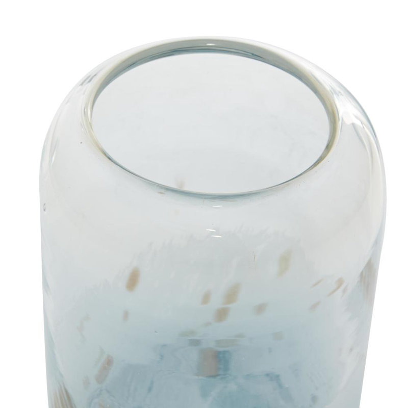 Ensemble de 2 vases de table en verre bleu 2 pièces Sydenham