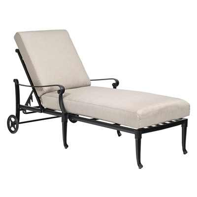Chaise longue réglable