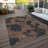 Aquaisha Flatweave Abstract Indoor / Outdoor Rug-109611783