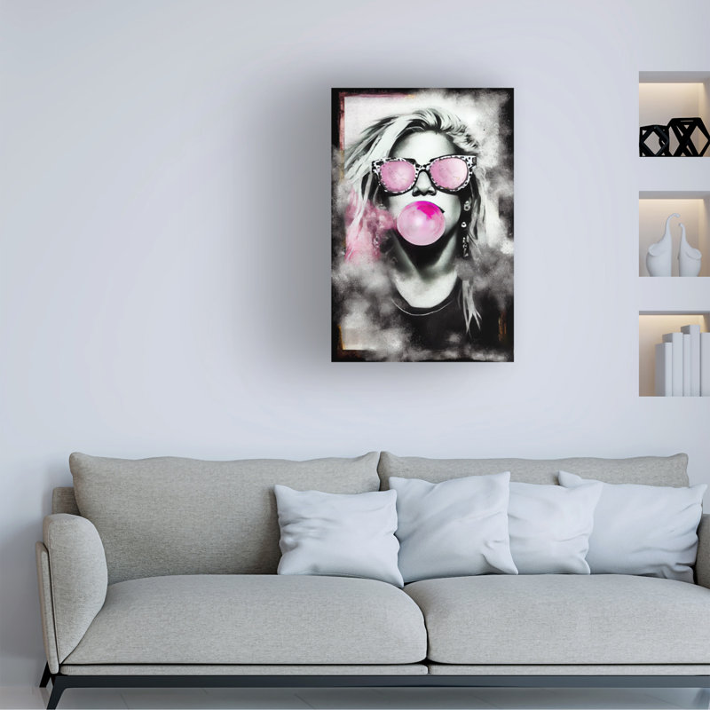 Art sur toile Sasha, H 19 po x l 12 po