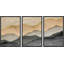 "Abstract Landscape", peinture sur toile flottante 3 pièces-79731186-79731185