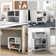 Bonnibelle 36cm H x 40cm W Printer Stand with Wheels