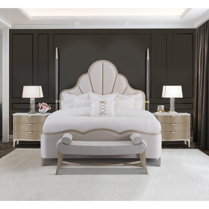  Ensemble de chambre avec lit à colonnes 4 pièces Malibu Crest, Grand